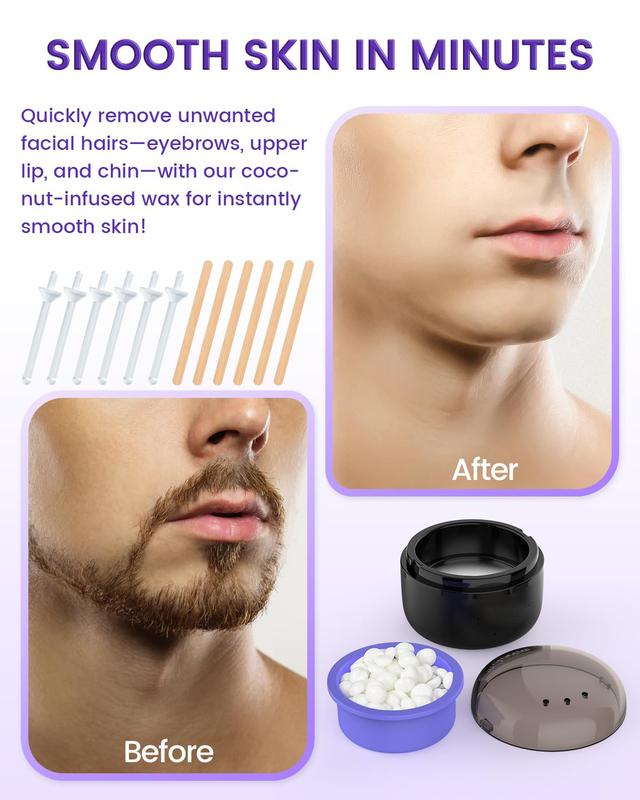 PureWax™ Nose & Face Waxing Kit
