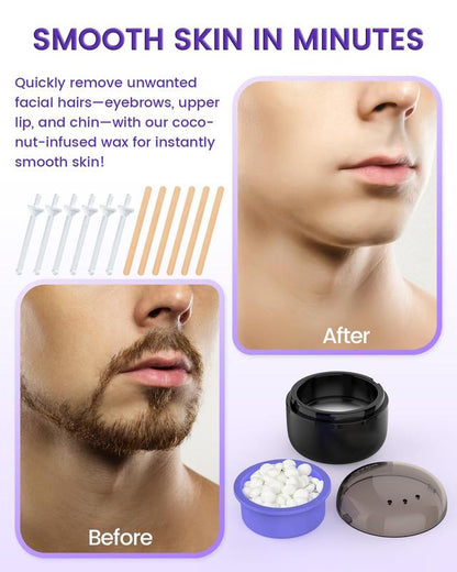 PureWax™ Nose & Face Waxing Kit